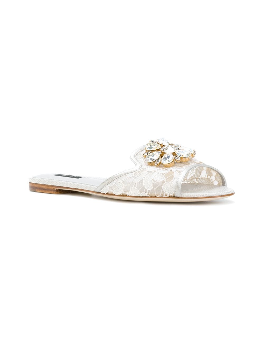 Dolce & Gabbana Sandals Light Grey - VivaceVenus