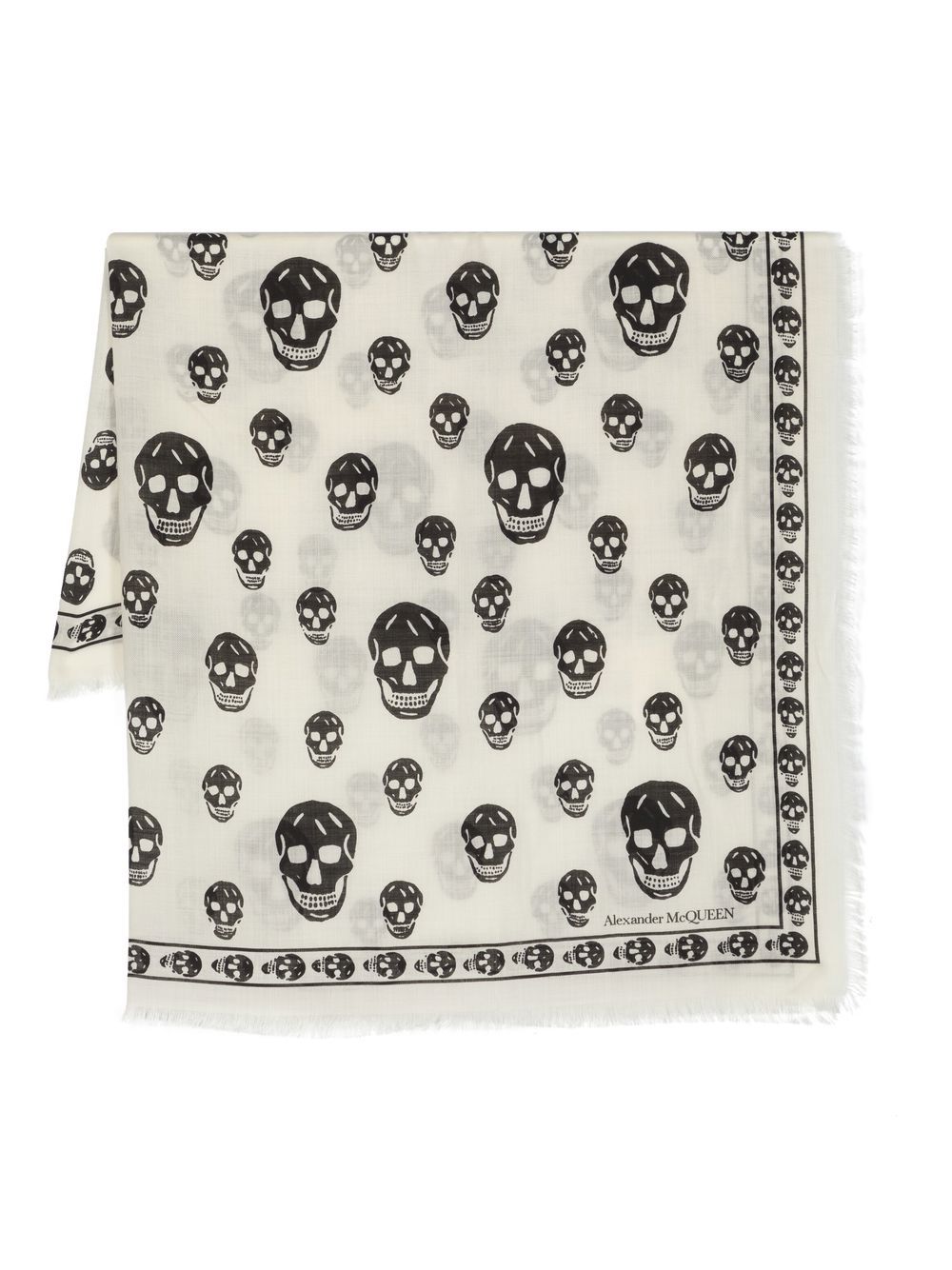 Alexander McQueen Scarfs White - VivaceVenus