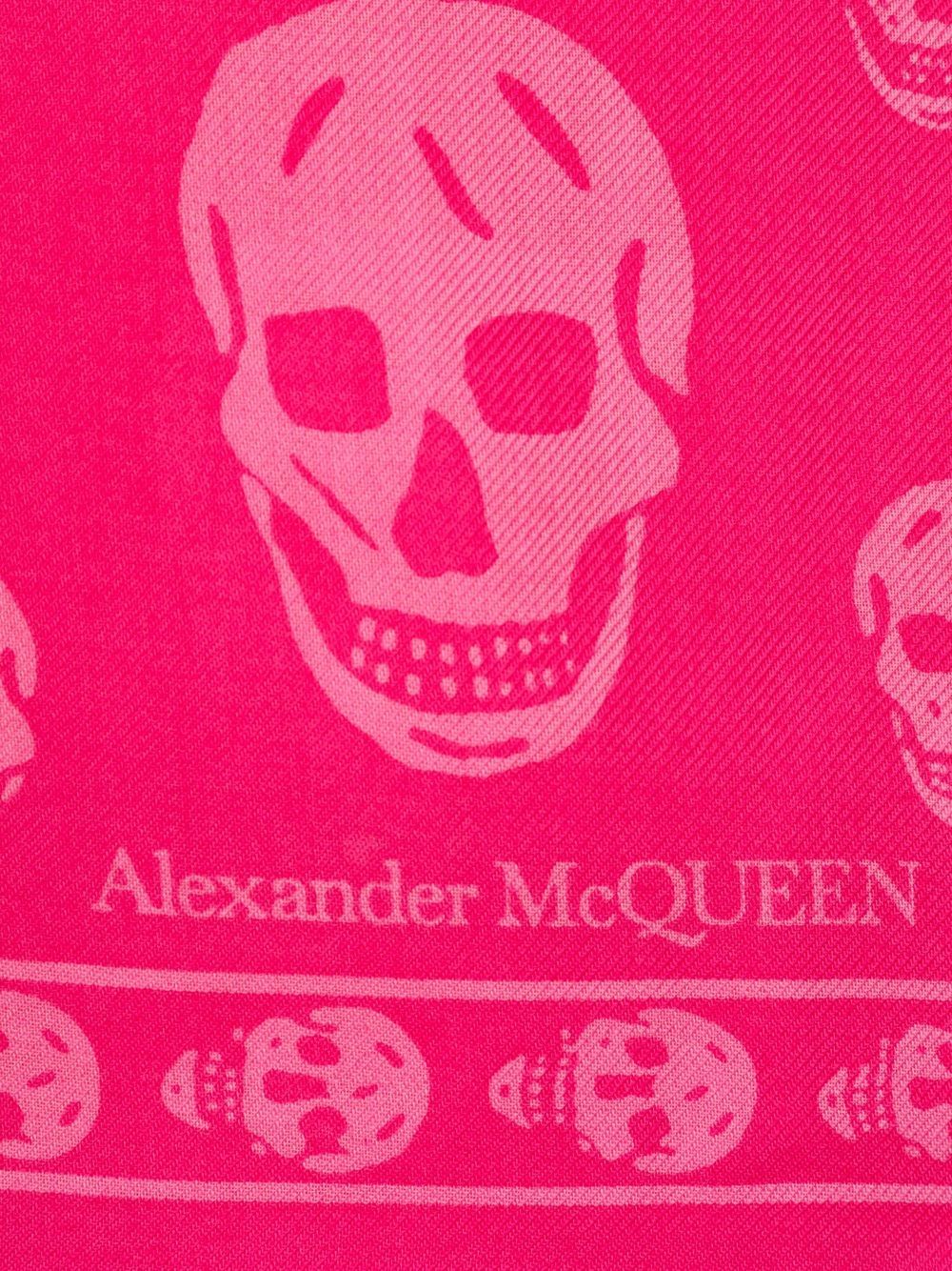 Alexander McQueen Scarfs Fuchsia - VivaceVenus