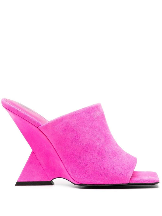 The Attico Sandals Fuchsia - VivaceVenus