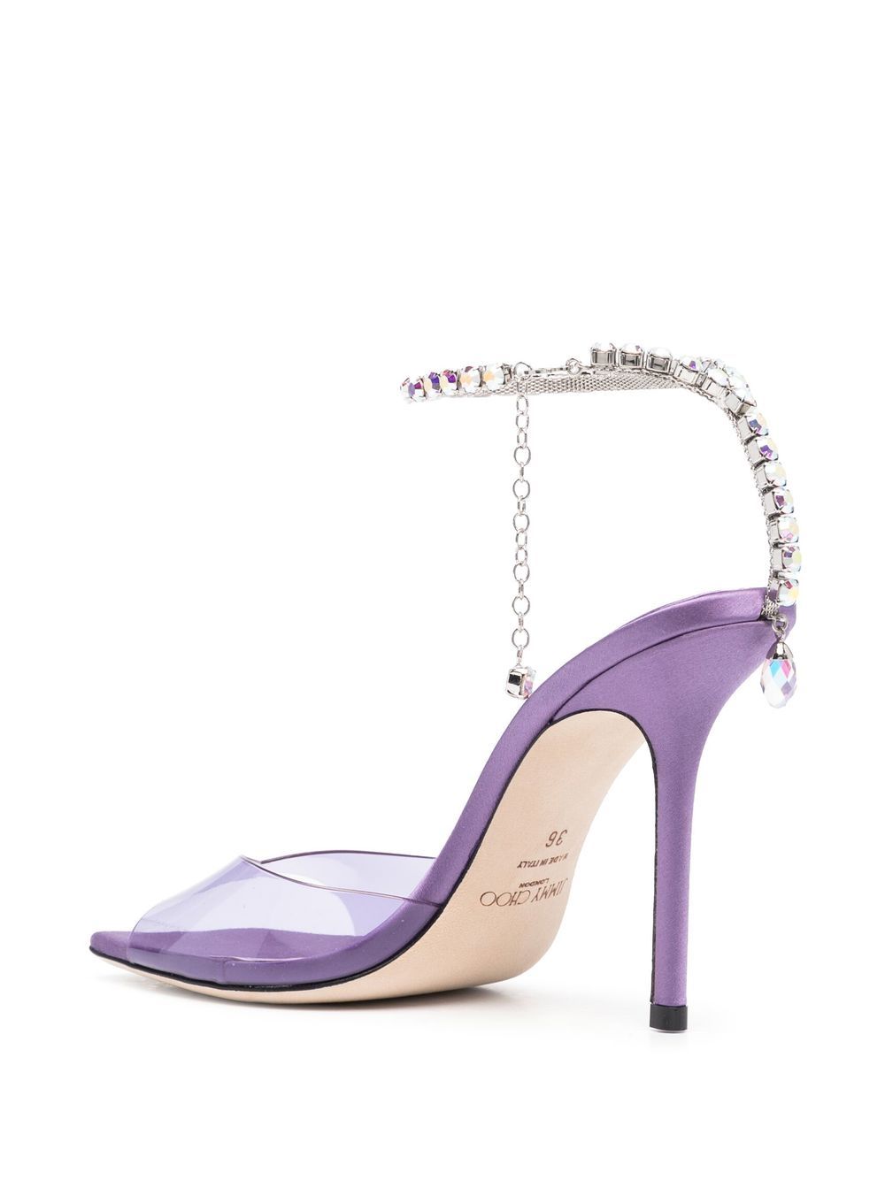 Jimmy Choo Sandals Purple - VivaceVenus