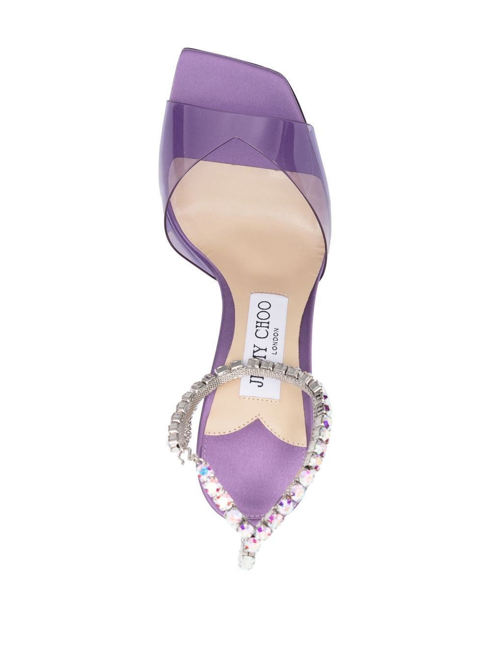 Jimmy Choo Sandals Purple - VivaceVenus