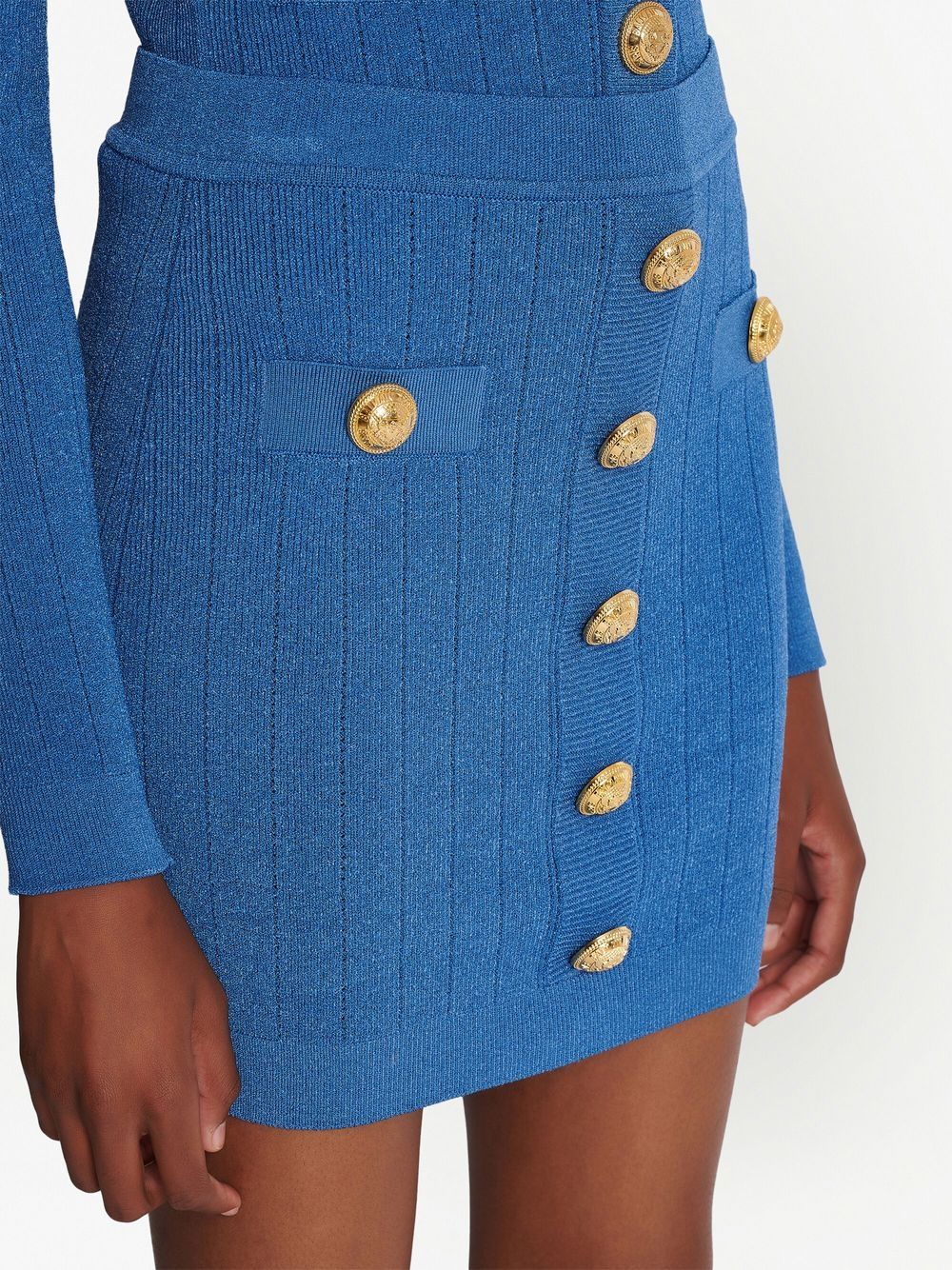 Balmain Skirts Blue - VivaceVenus