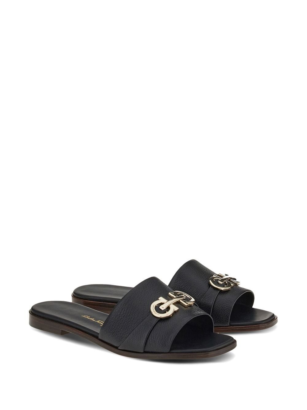 Ferragamo Sandals Black - VivaceVenus