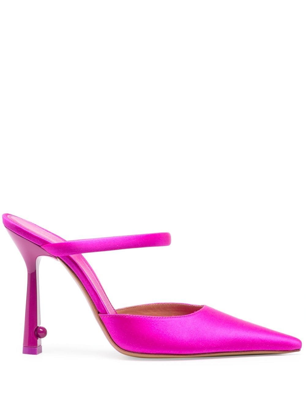 Off White Sandals Fuchsia - VivaceVenus