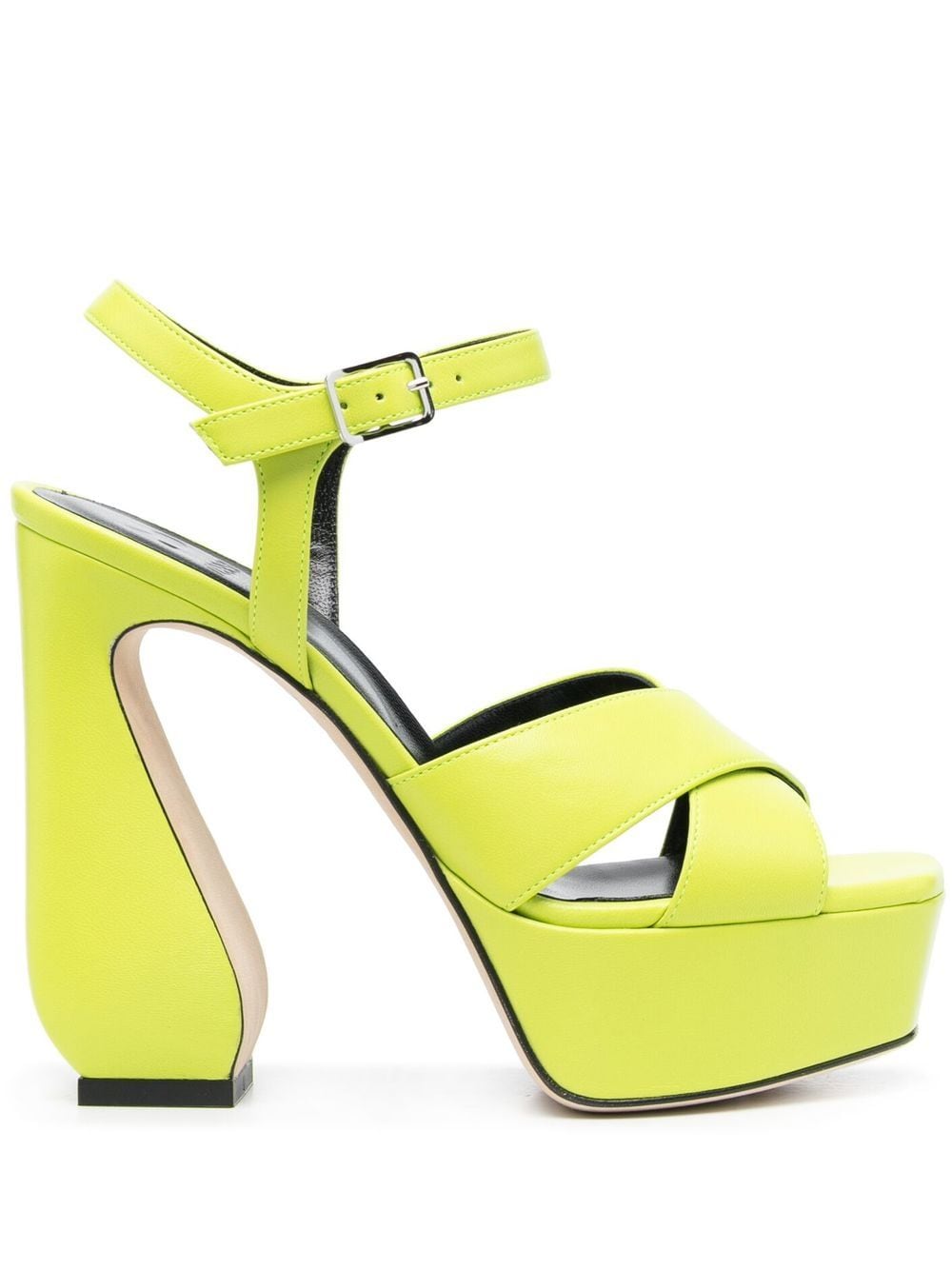 SI ROSSI Sandals Yellow - VivaceVenus