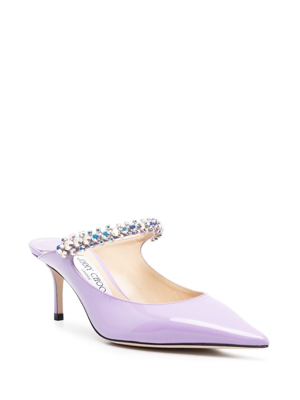 Jimmy Choo With Heel Purple - VivaceVenus