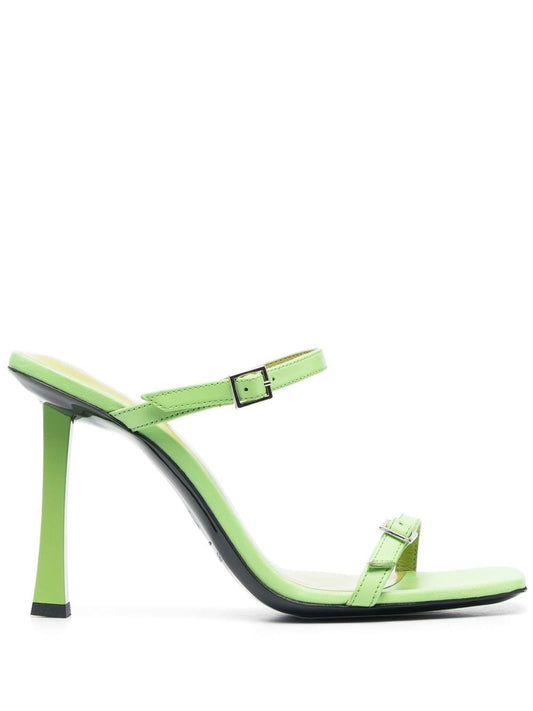 BY FAR PRE Sandals Green - VivaceVenus