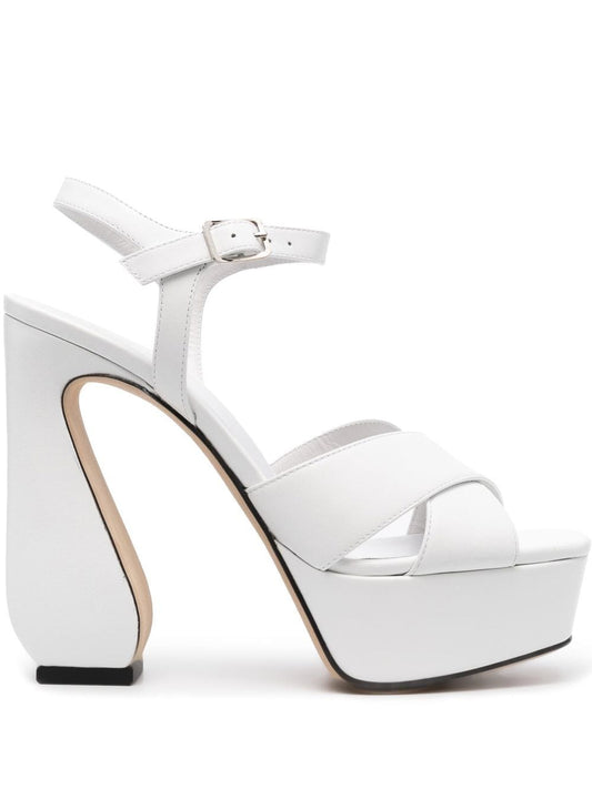 SI ROSSI Sandals White - VivaceVenus