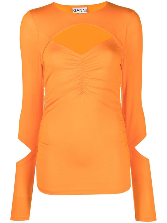 GANNI Sweaters Orange - VivaceVenus