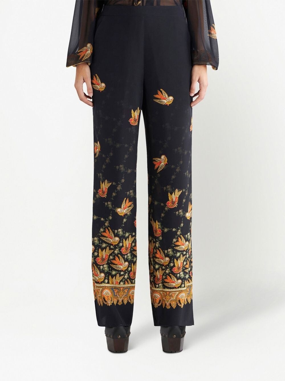 Etro Trousers Black - VivaceVenus