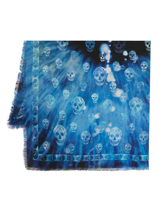 Alexander McQueen Scarfs Blue - VivaceVenus