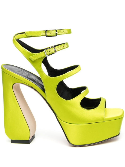 SI ROSSI Sandals Yellow - VivaceVenus