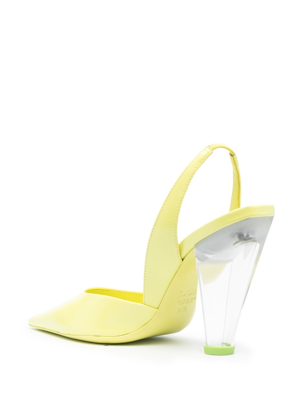 3JUIN With Heel Yellow - VivaceVenus