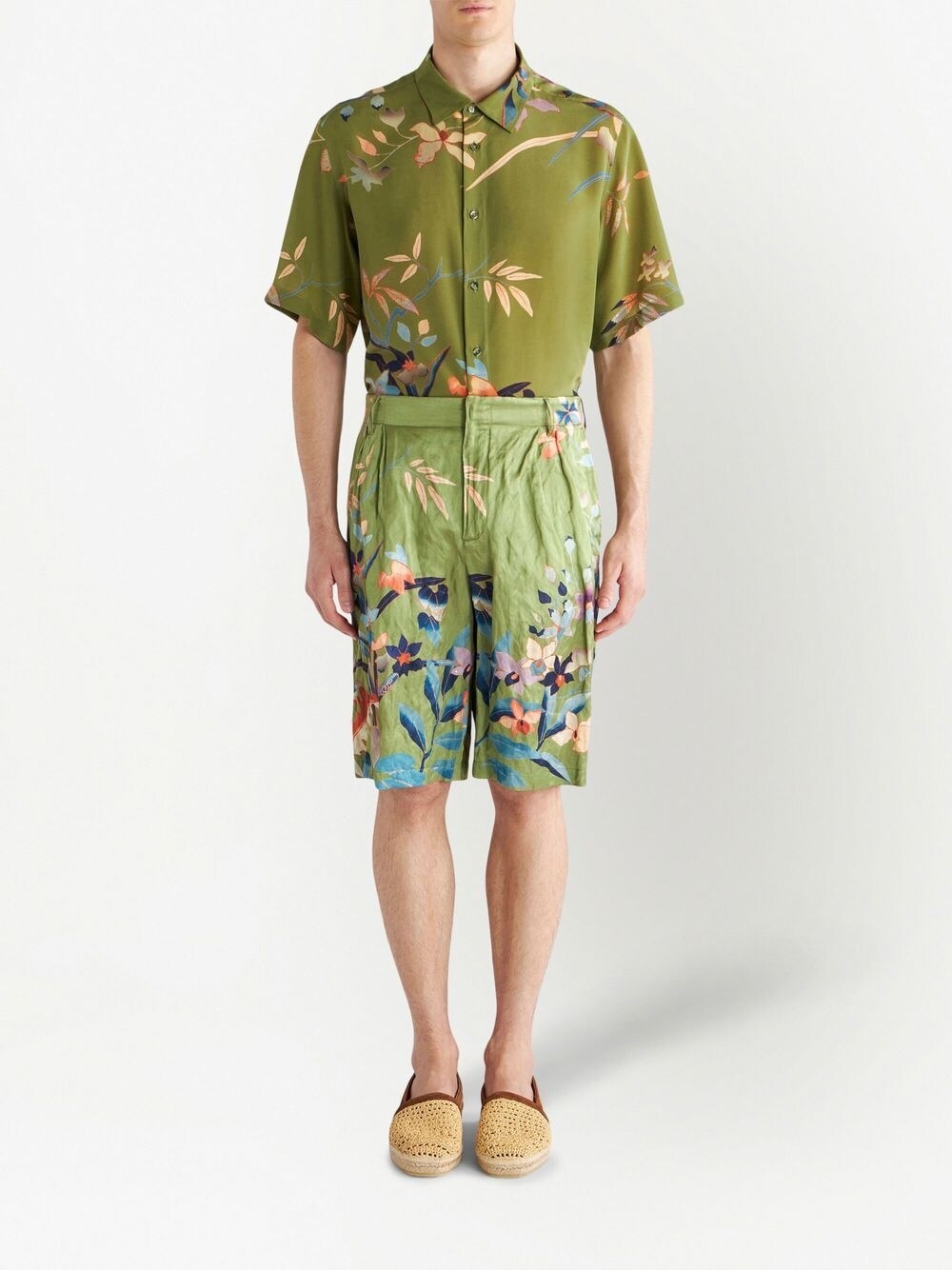 Etro Shorts Green - VivaceVenus