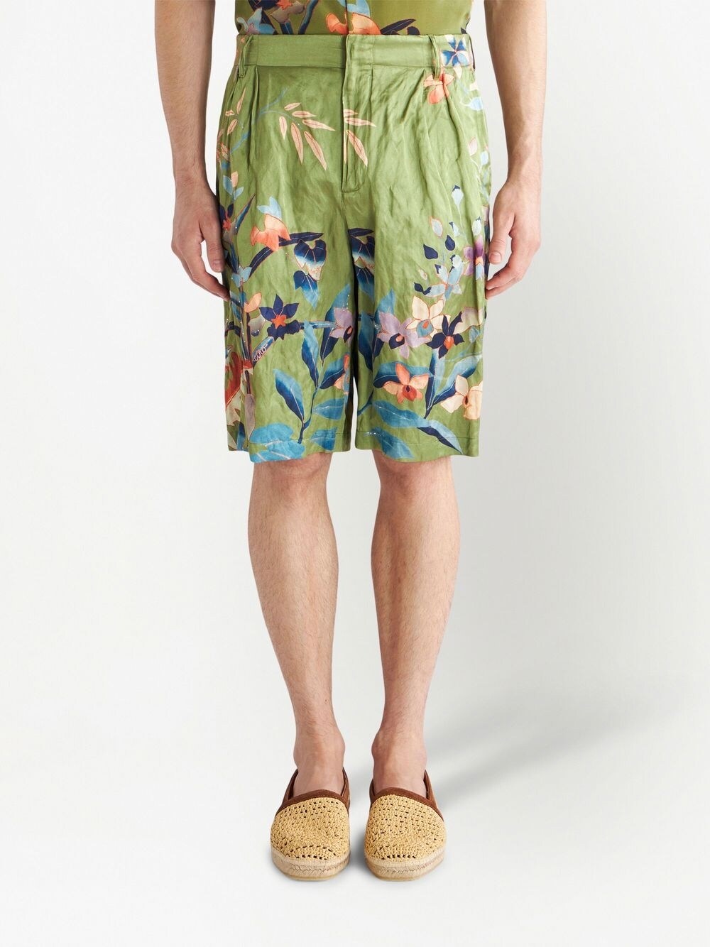 Etro Shorts Green - VivaceVenus