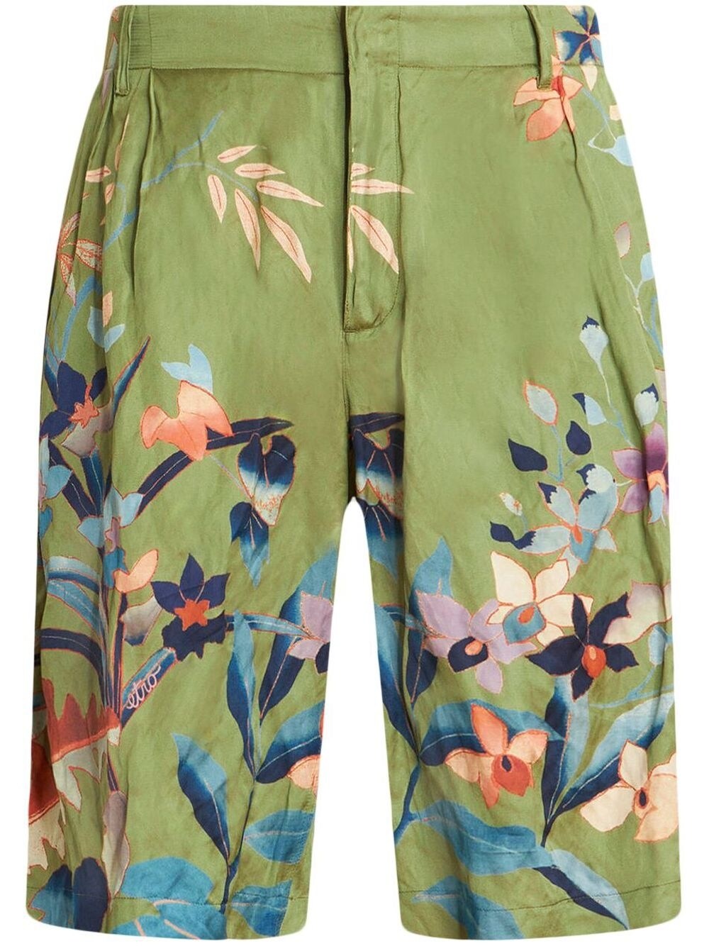 Etro Shorts Green - VivaceVenus