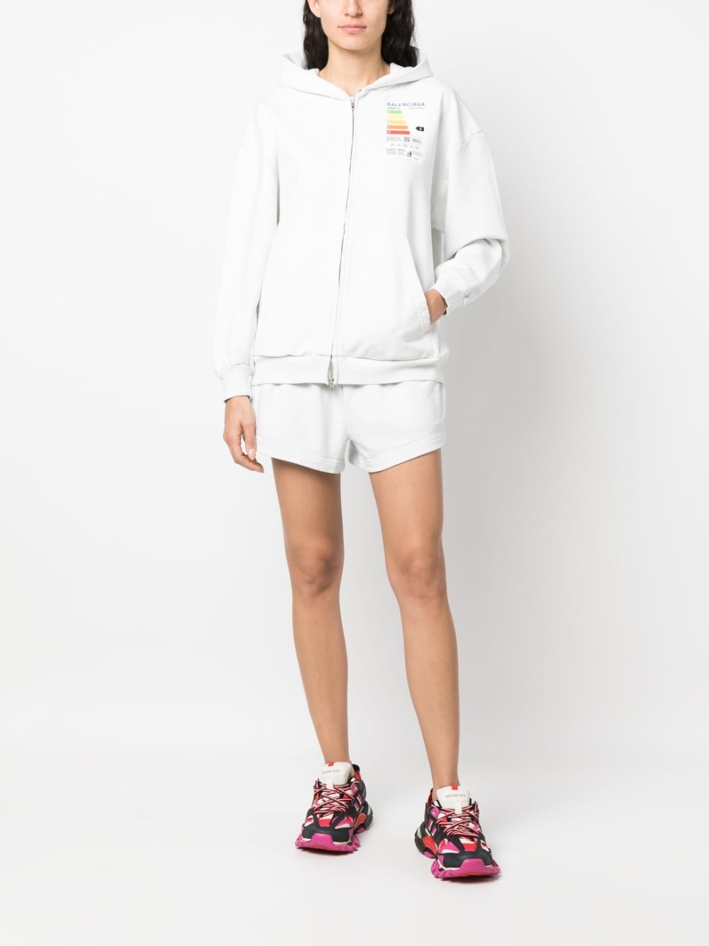 Balenciaga Shorts White - VivaceVenus