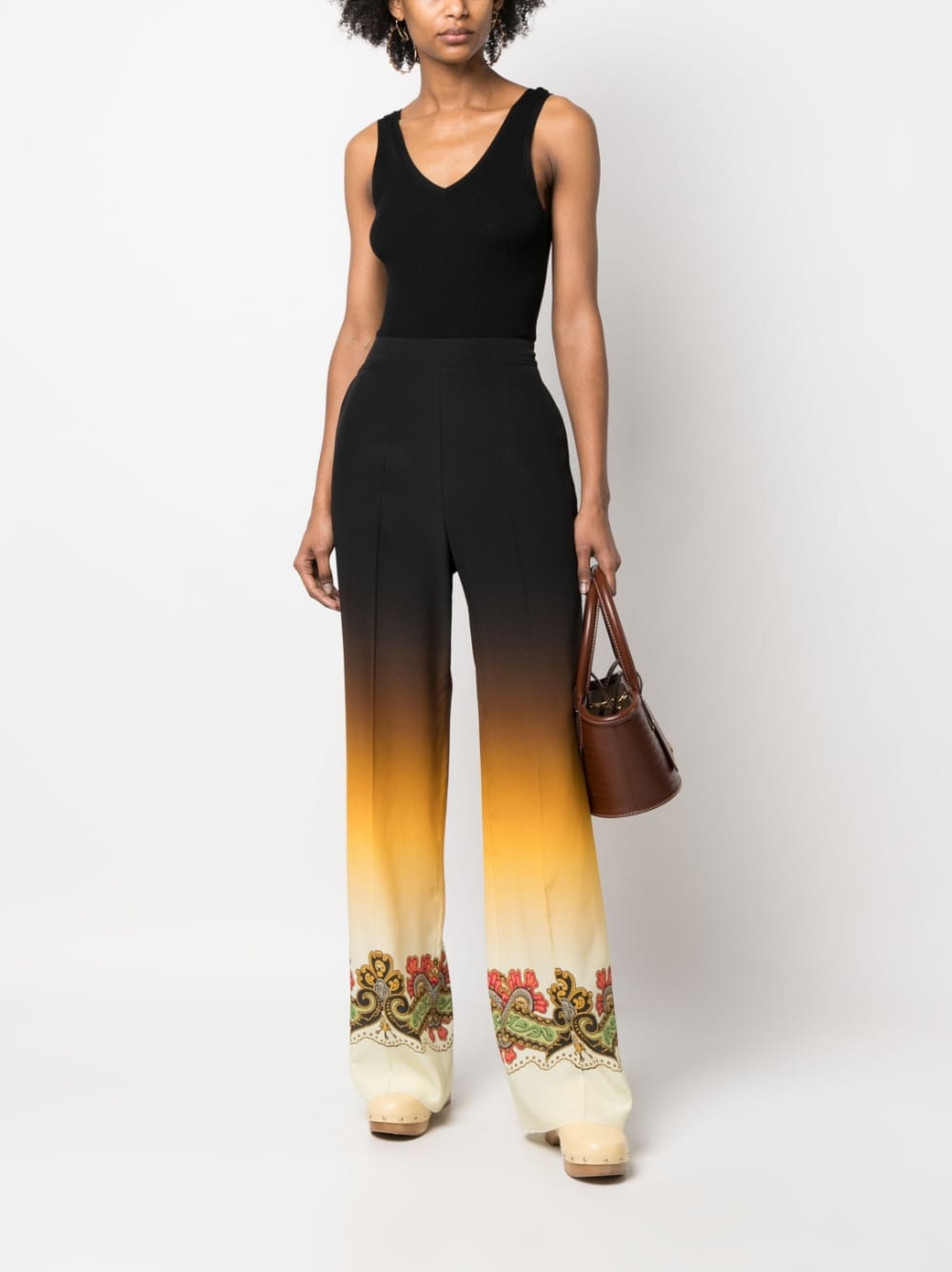 Etro Trousers Black - VivaceVenus