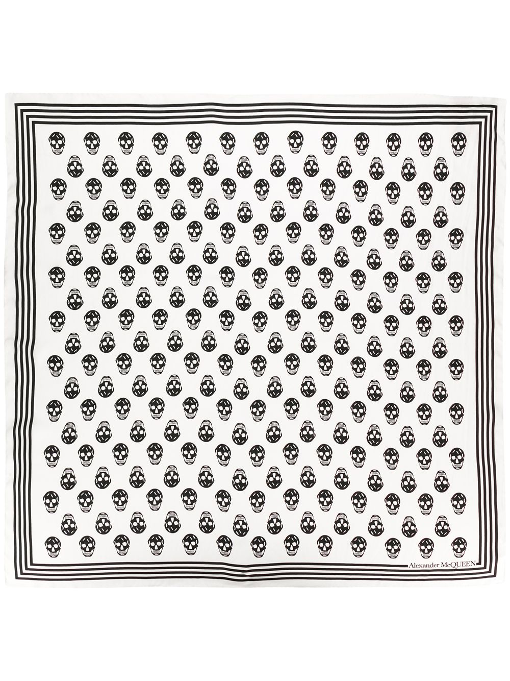 Alexander McQueen Scarfs White - VivaceVenus