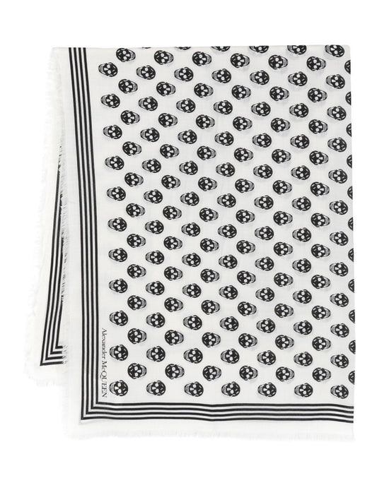 Alexander McQueen Scarfs White - VivaceVenus