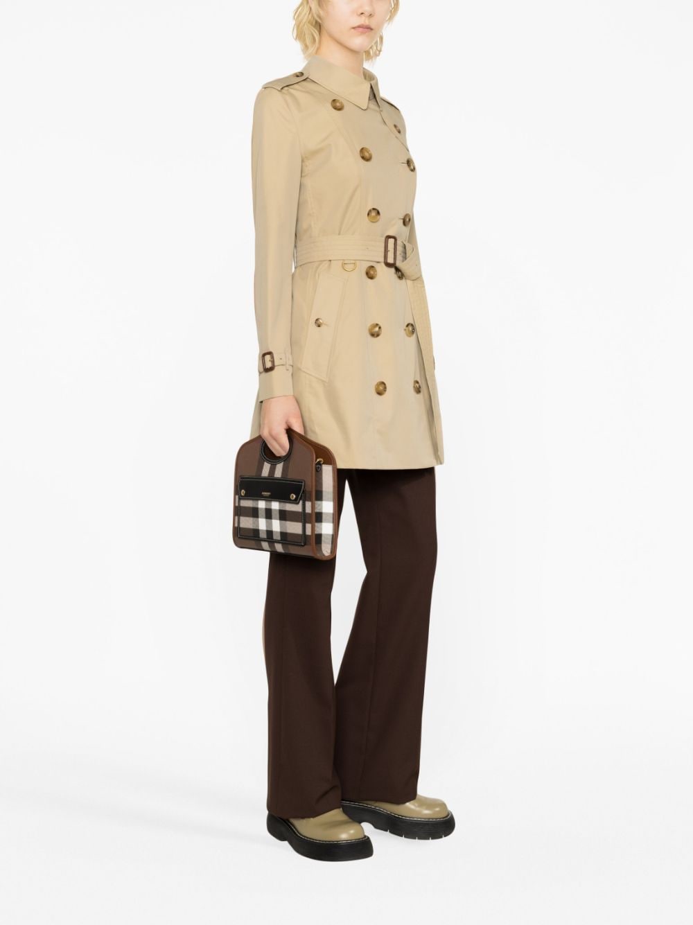 Burberry Coats Beige - VivaceVenus