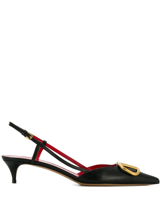 Valentino Garavani With Heel Black - VivaceVenus