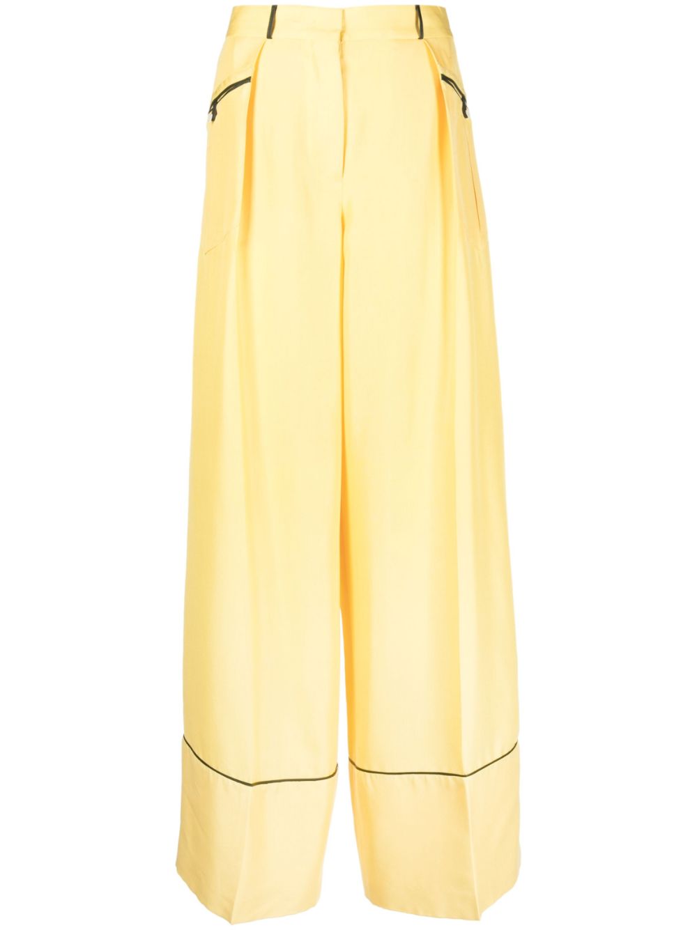 Bally Trousers Yellow - VivaceVenus