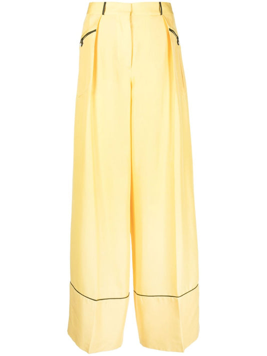 Bally Trousers Yellow - VivaceVenus