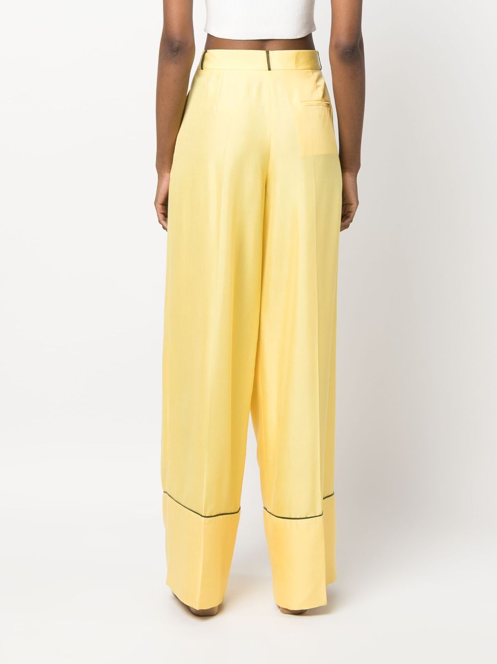 Bally Trousers Yellow - VivaceVenus