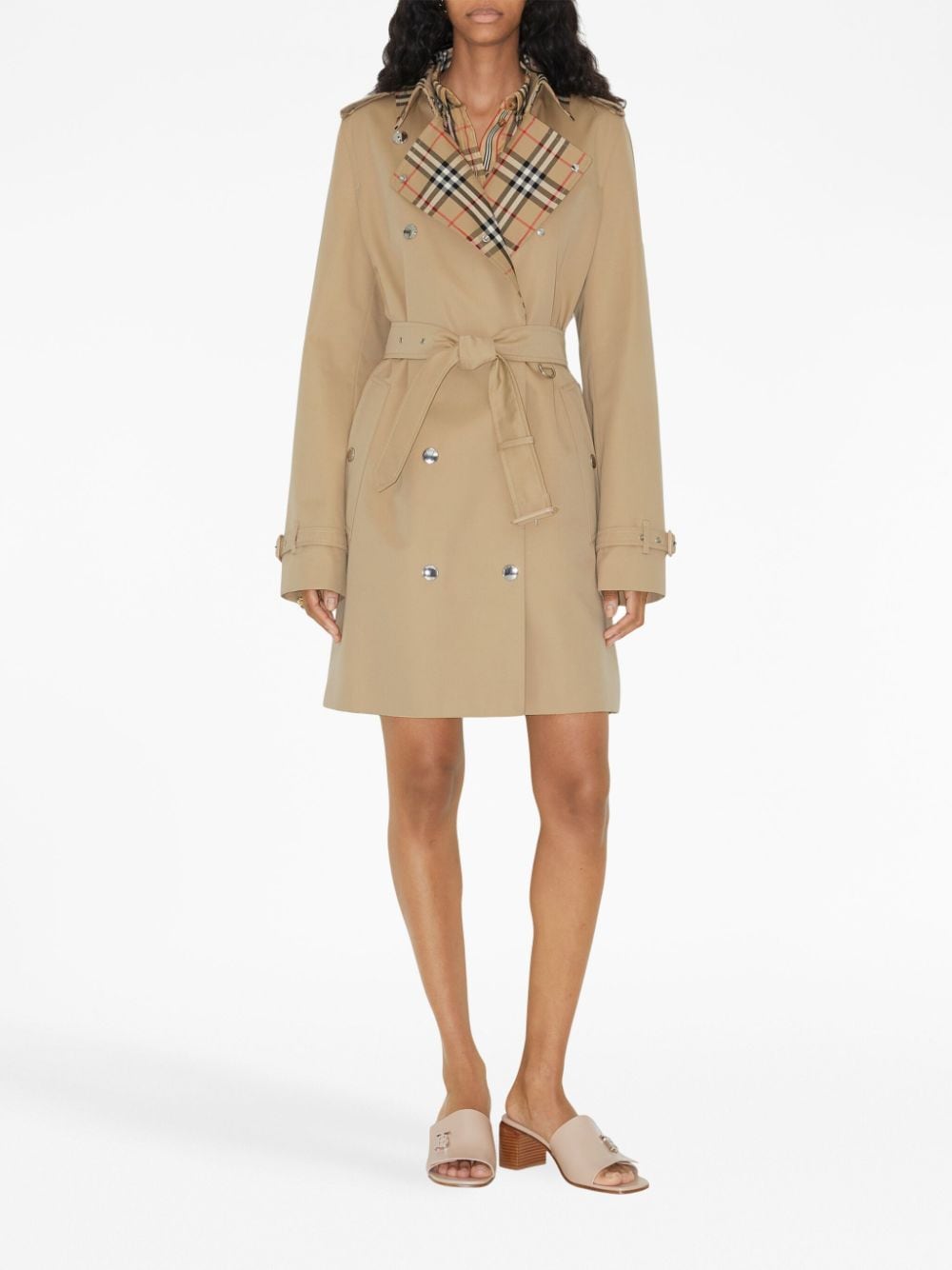 Burberry Coats Beige - VivaceVenus