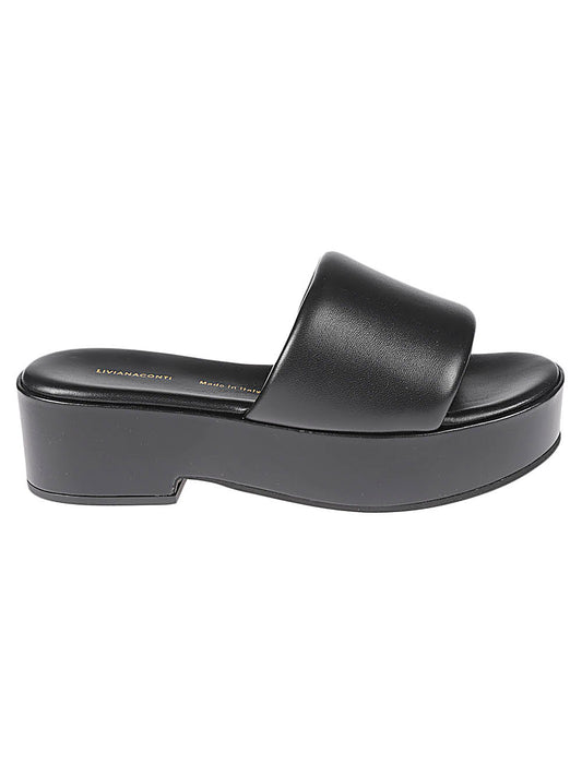 Liviana Conti Sandals Black - VivaceVenus