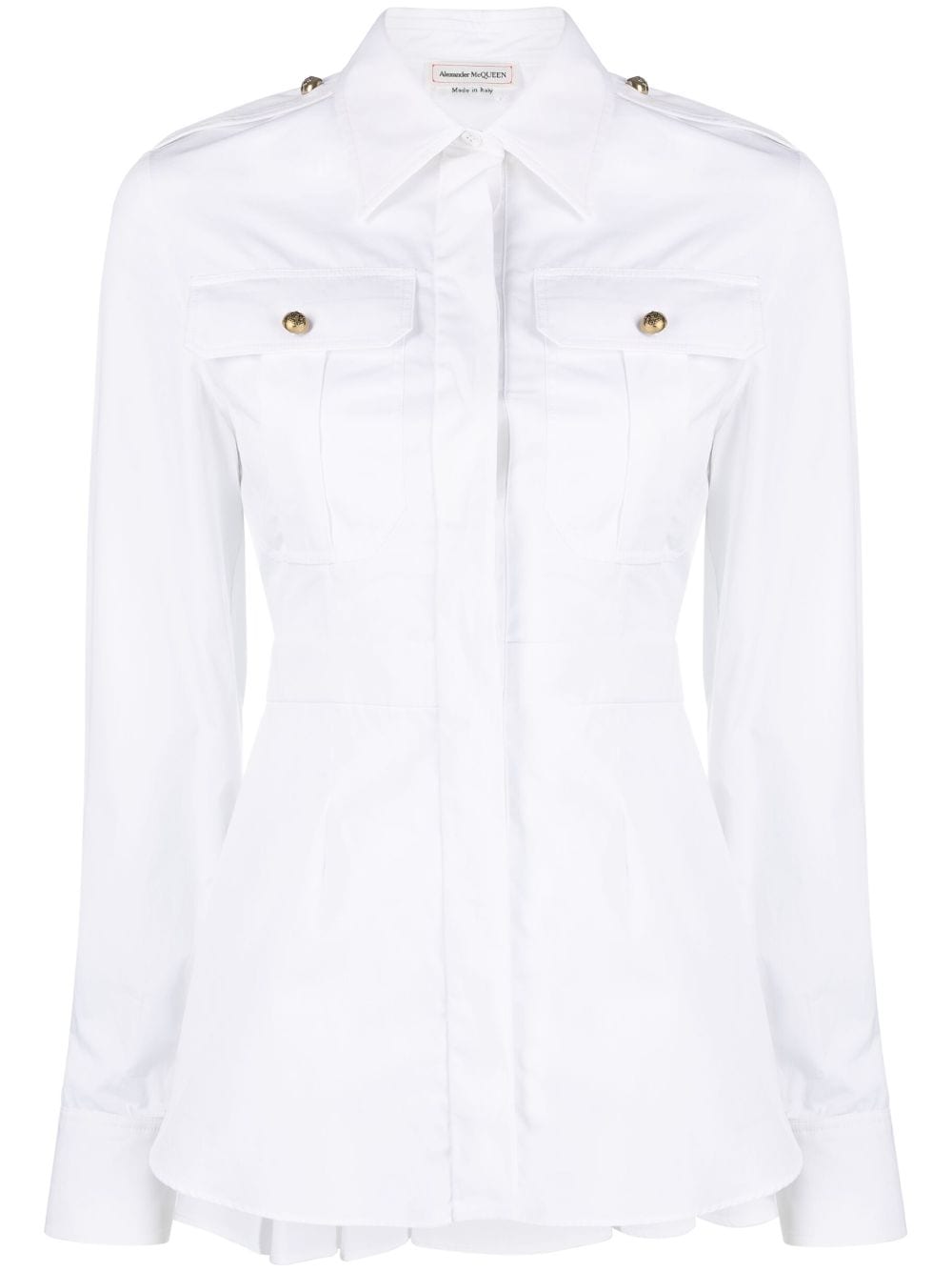 Alexander McQueen Shirts White - VivaceVenus