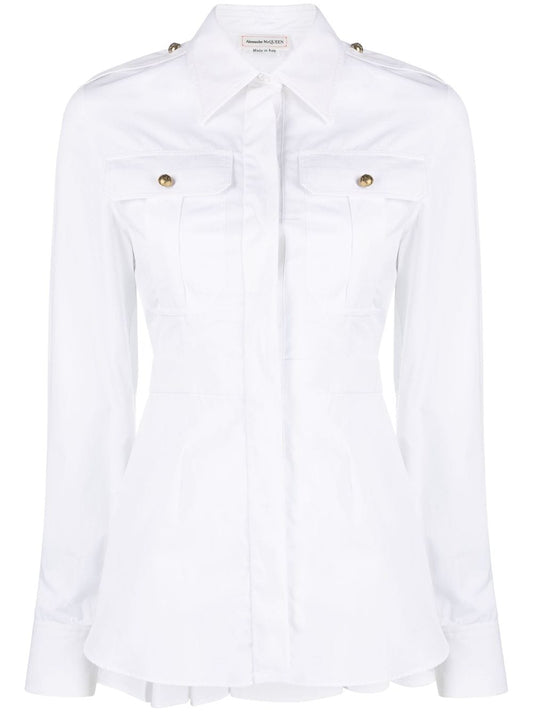 Alexander McQueen Shirts White - VivaceVenus