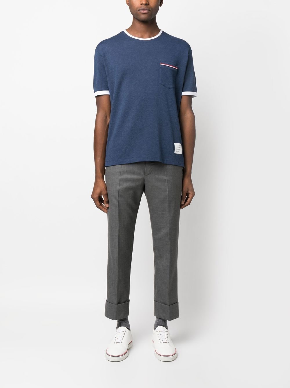 Thom Browne T-shirts and Polos Blue - VivaceVenus