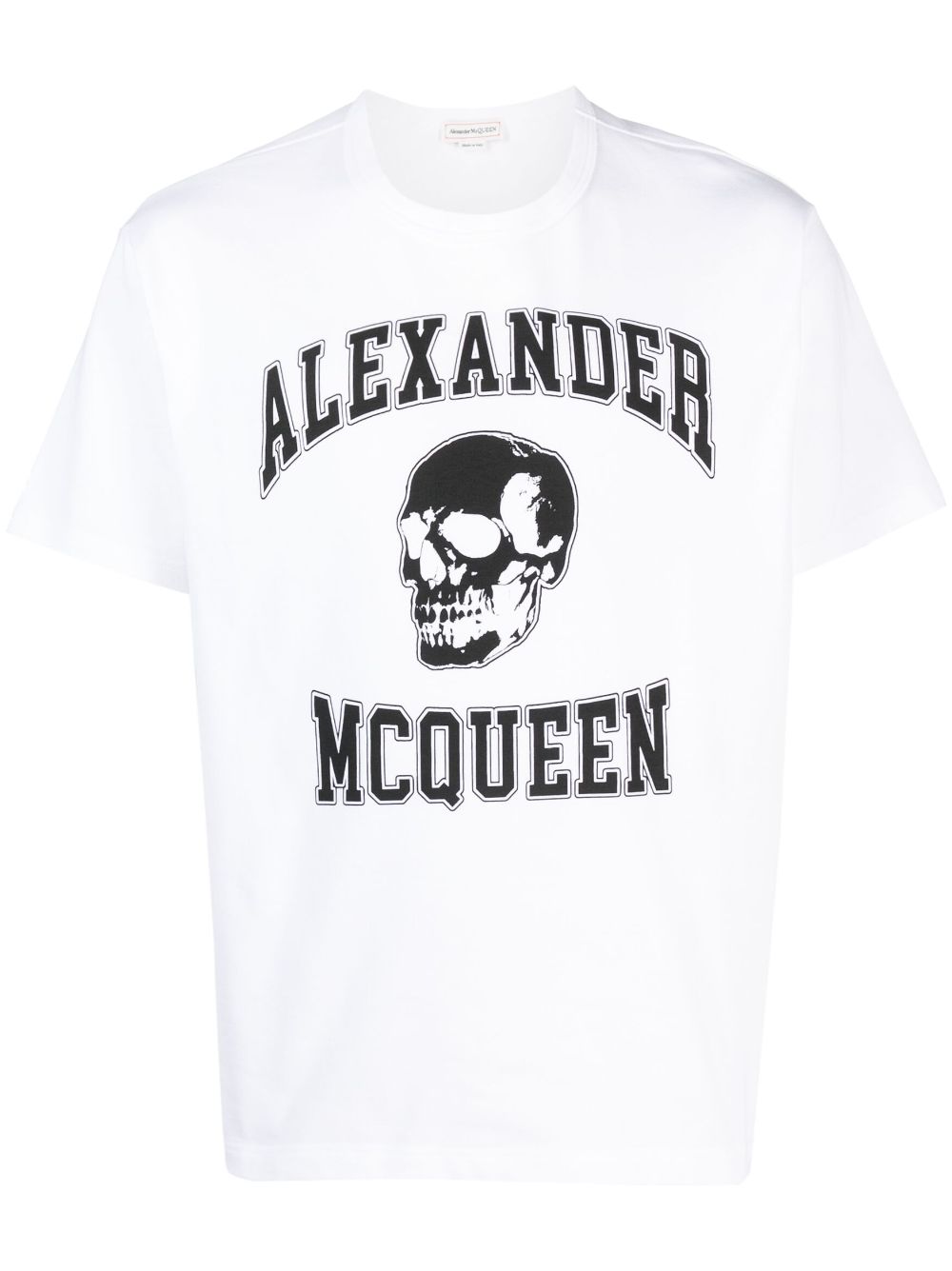 Alexander McQueen T-shirts and Polos White - VivaceVenus