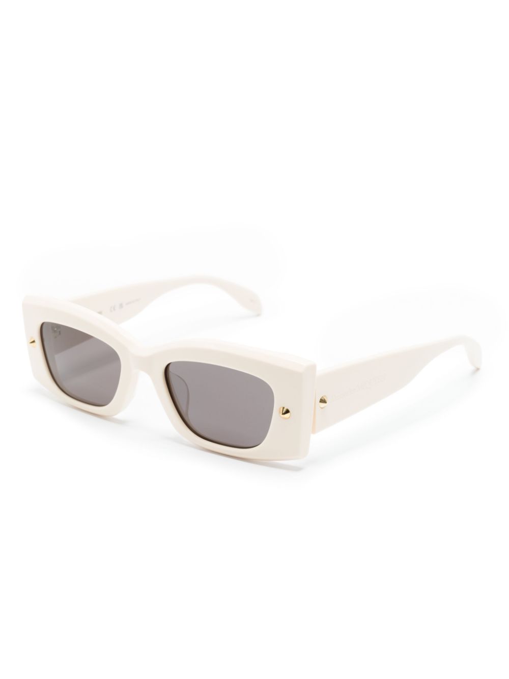 Alexander McQueen Sunglasses White - VivaceVenus