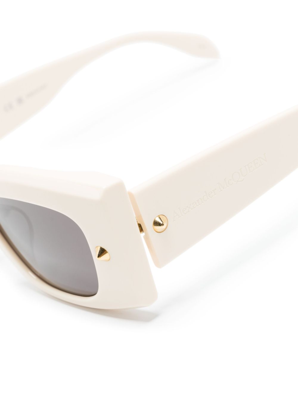 Alexander McQueen Sunglasses White - VivaceVenus