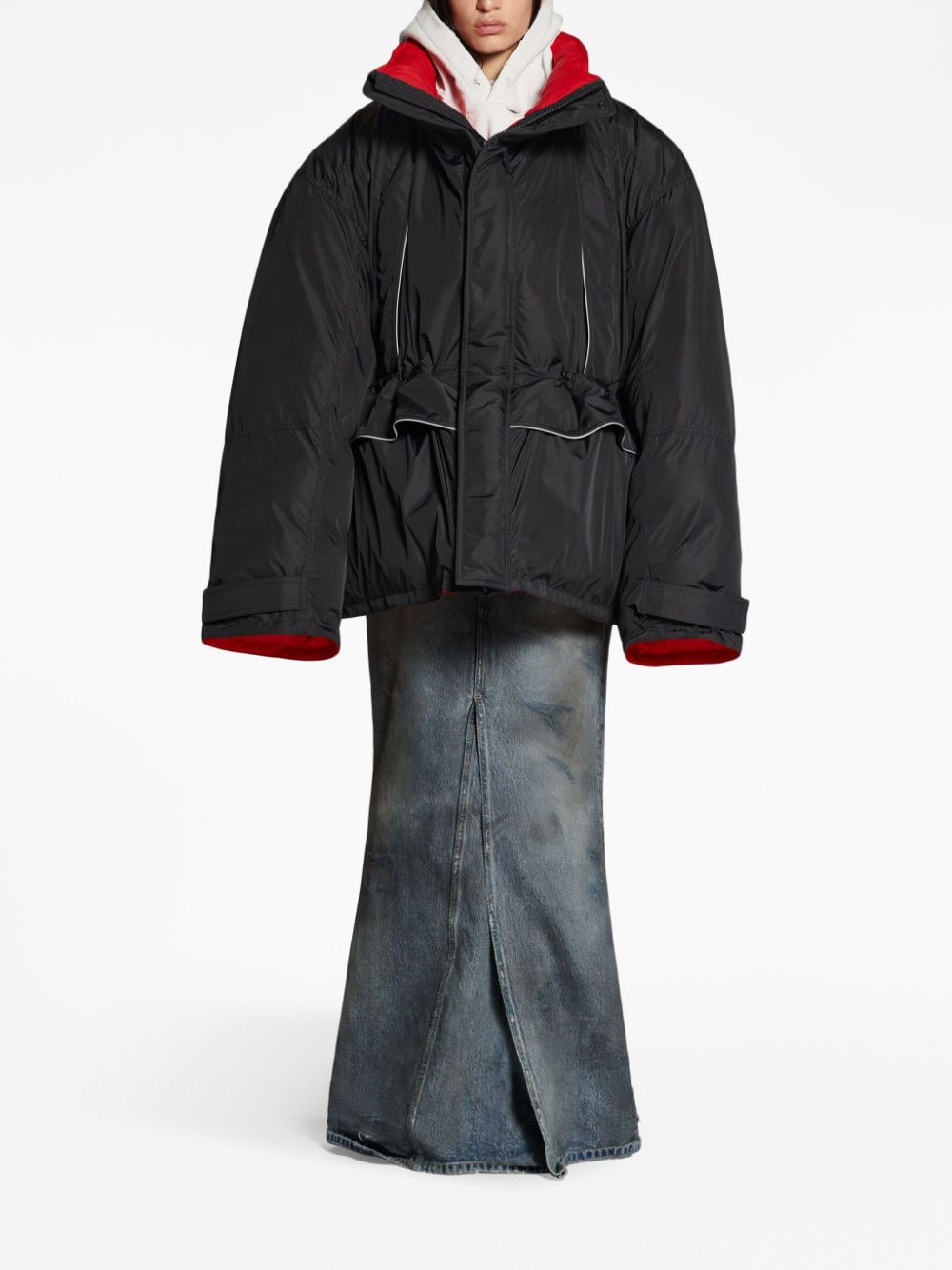 Balenciaga Coats Black - VivaceVenus