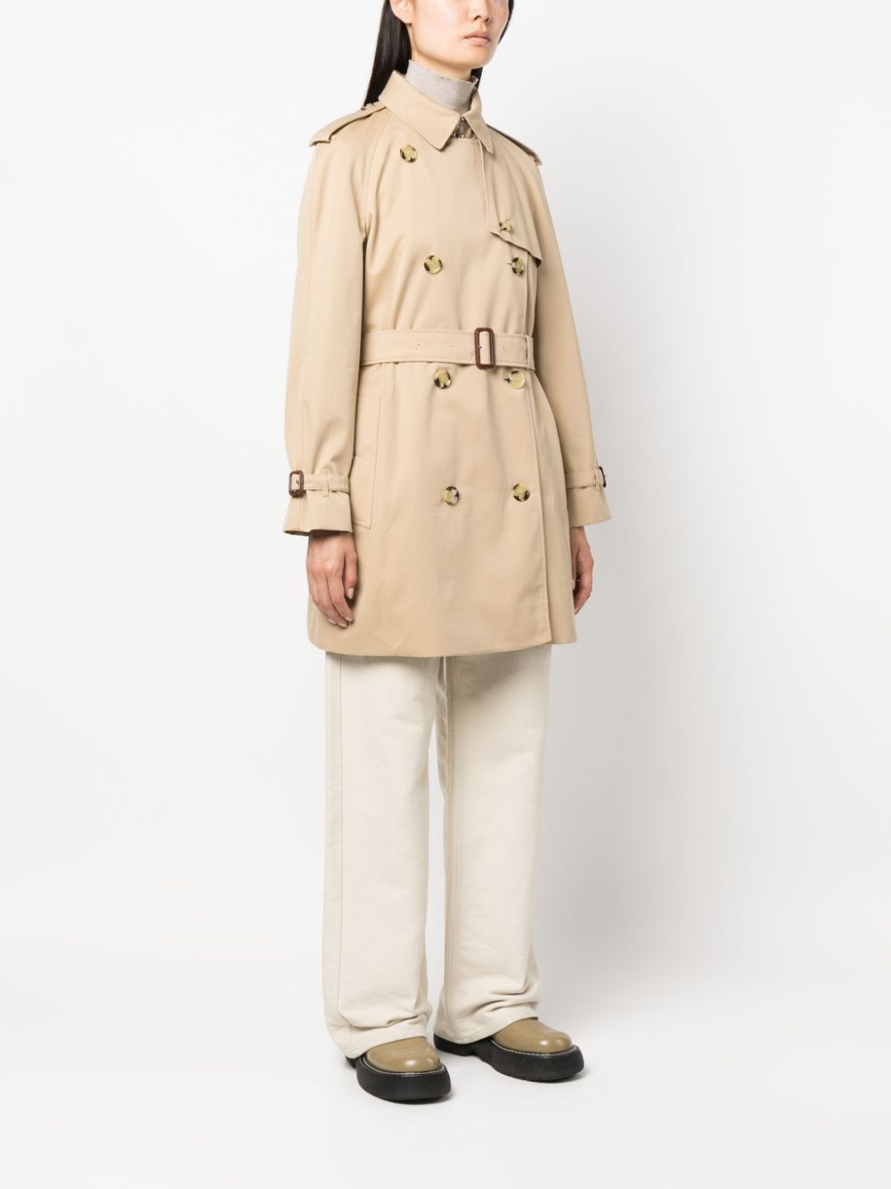 Burberry Coats Beige - VivaceVenus