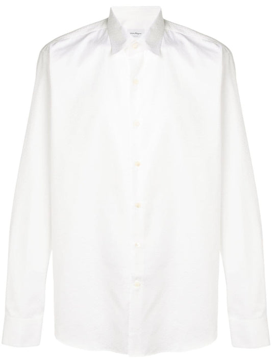 Ferragamo Shirts White - VivaceVenus