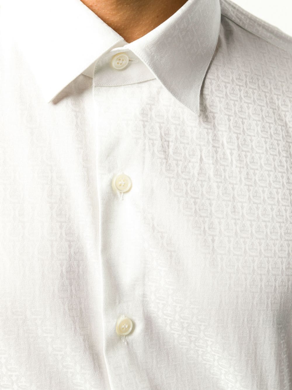 Ferragamo Shirts White - VivaceVenus