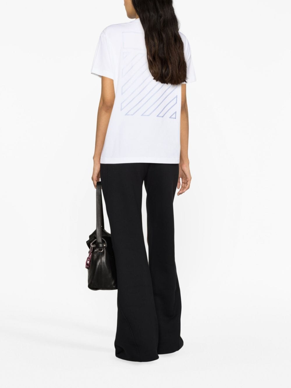 Off White Trousers Black - VivaceVenus