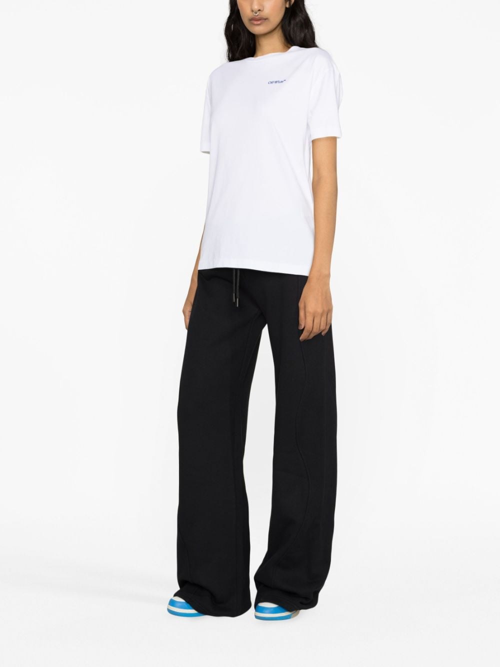 Off White Trousers Black - VivaceVenus