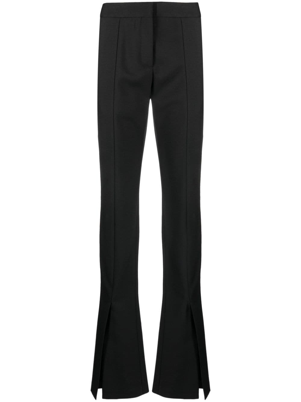 Off White Trousers Black - VivaceVenus