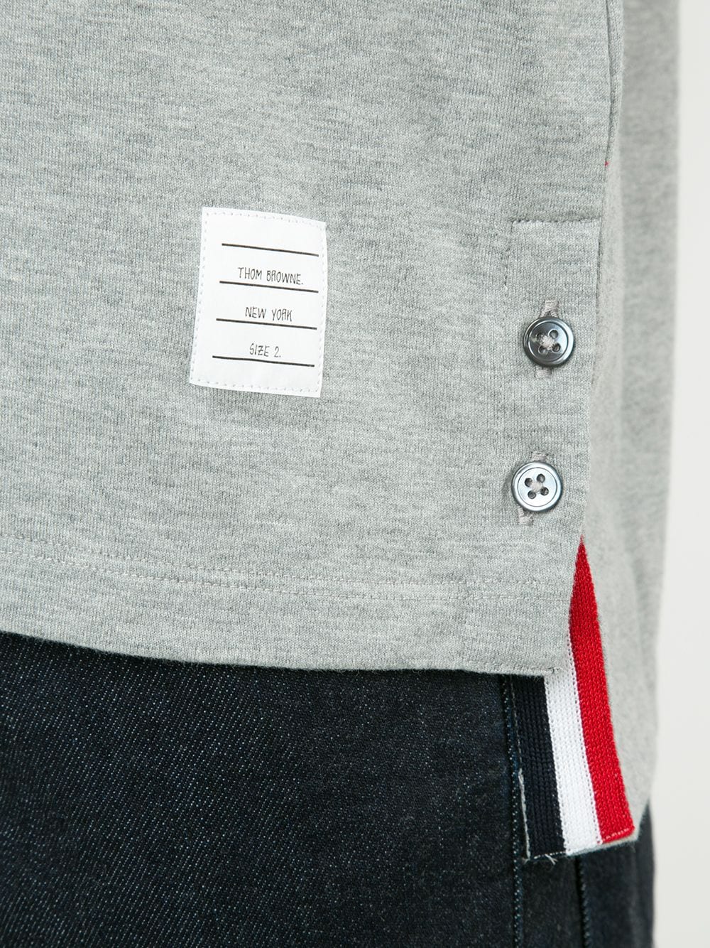 Thom Browne T-shirts and Polos Grey - VivaceVenus