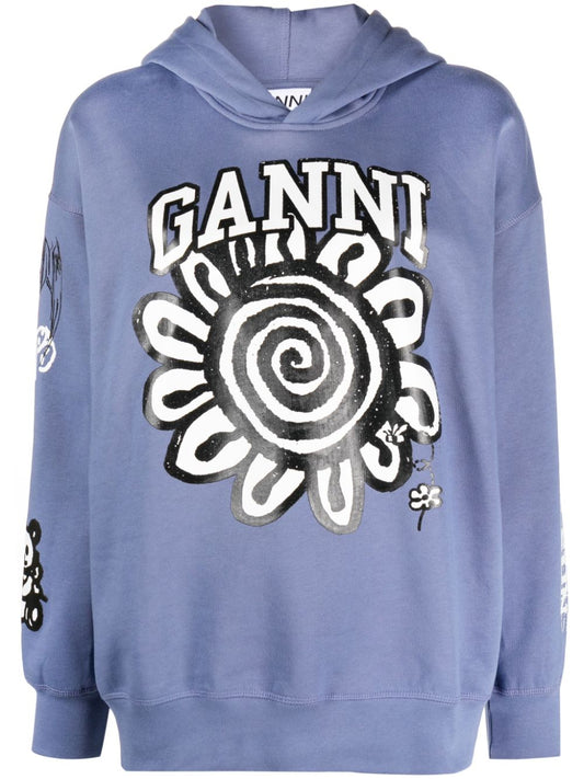 GANNI Sweaters Blue - VivaceVenus