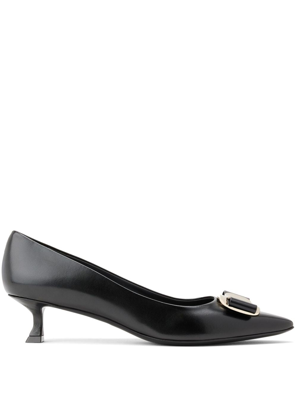 Ferragamo With Heel Black - VivaceVenus