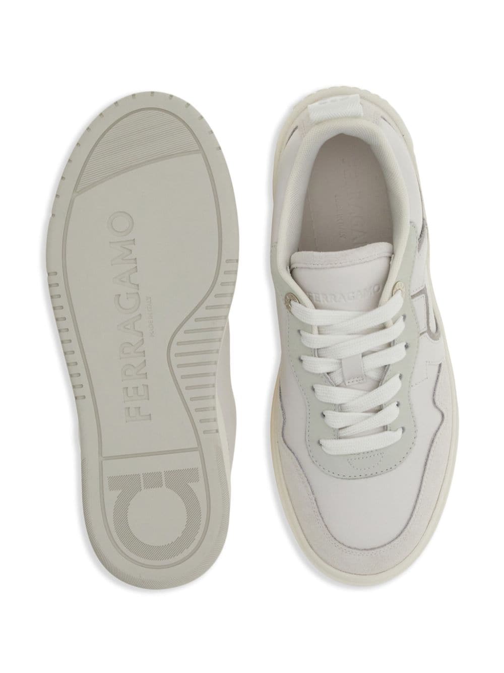 Ferragamo Sneakers White - VivaceVenus