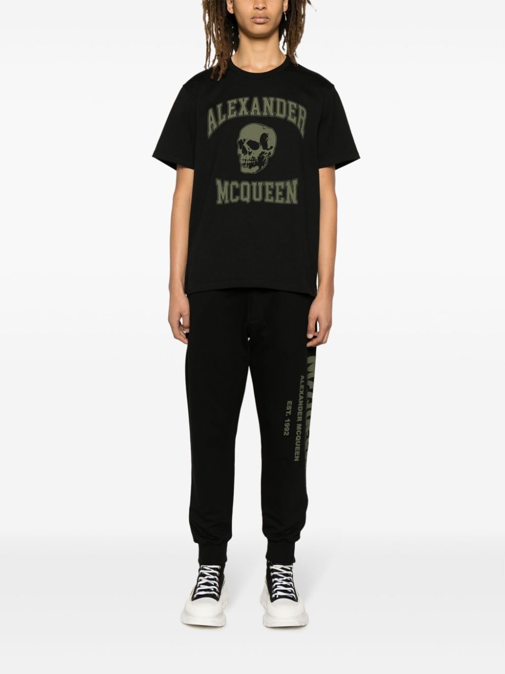 Alexander McQueen T-shirts and Polos Black - VivaceVenus